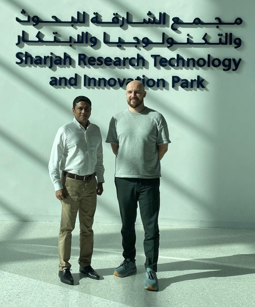 Shabbir Hashmi and Ivan Ladan on meeting regarding vessel fuel monitoring system