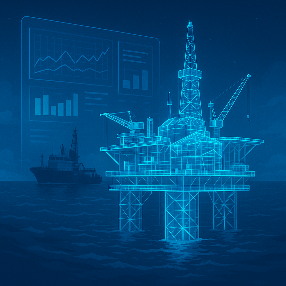 Offshore operations digital twin