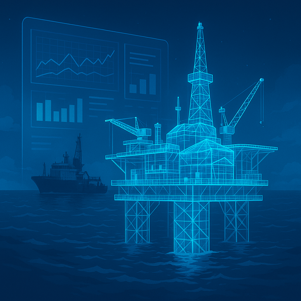 Offshore operations digital twin
